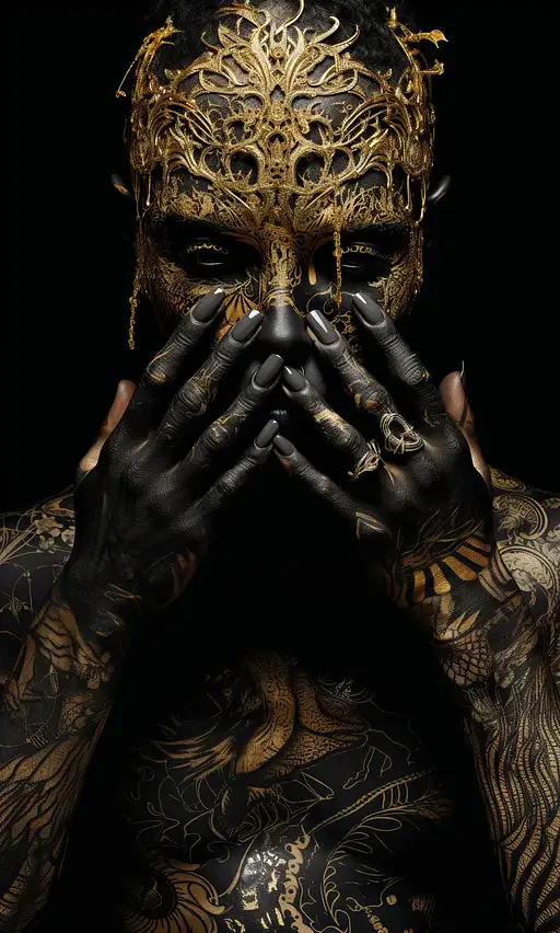 VisionFX artwork preview showcasing AI-generated visual content