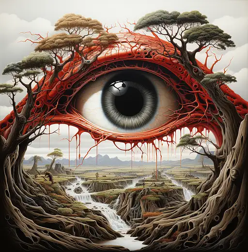 VisionFX artwork preview showcasing AI-generated visual content