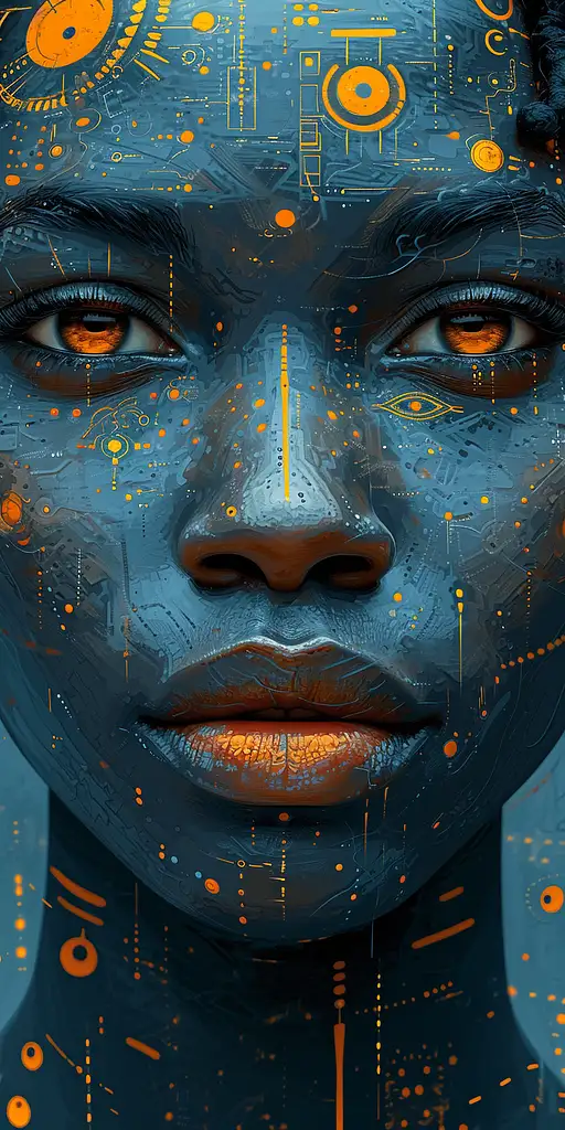 VisionFX artwork preview showcasing AI-generated visual content