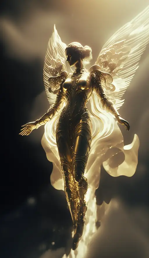 VisionFX artwork preview showcasing AI-generated visual content
