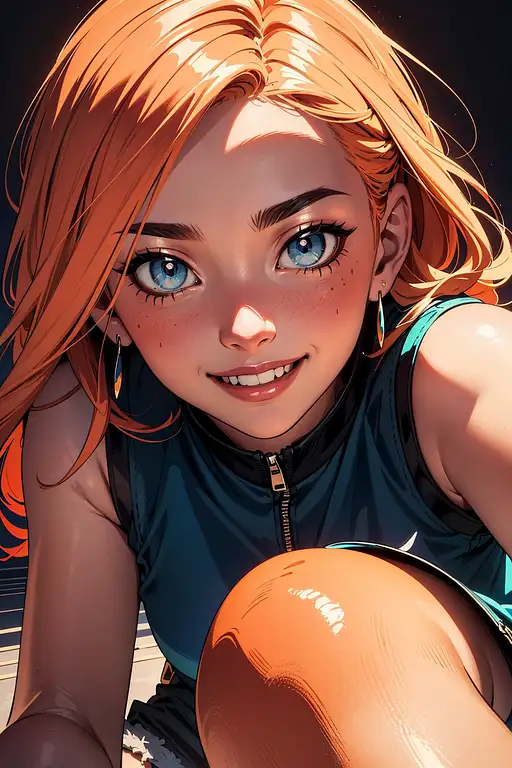 VisionFX artwork preview showcasing AI-generated visual content