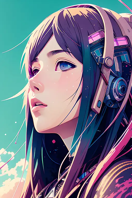 VisionFX artwork preview showcasing AI-generated visual content