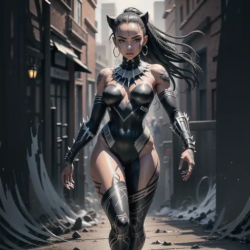 VisionFX artwork preview showcasing AI-generated visual content