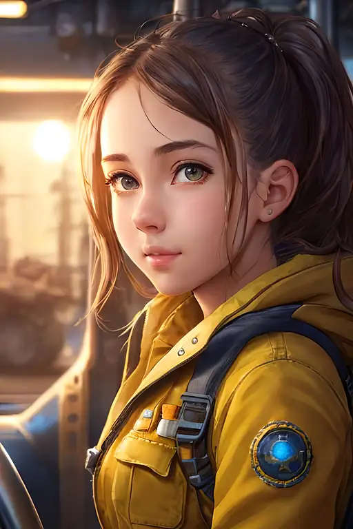 VisionFX artwork preview showcasing AI-generated visual content