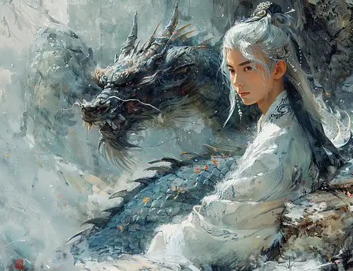 VisionFX artwork preview showcasing AI-generated visual content