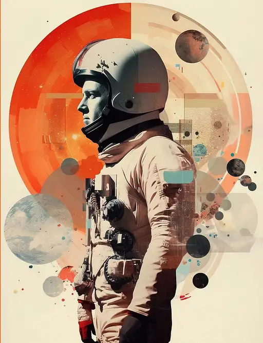 VisionFX artwork preview showcasing AI-generated visual content