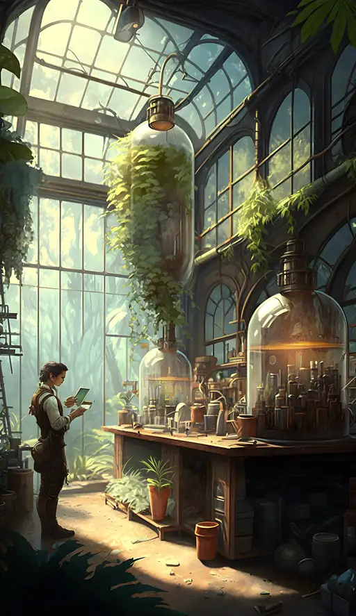 VisionFX artwork preview showcasing AI-generated visual content
