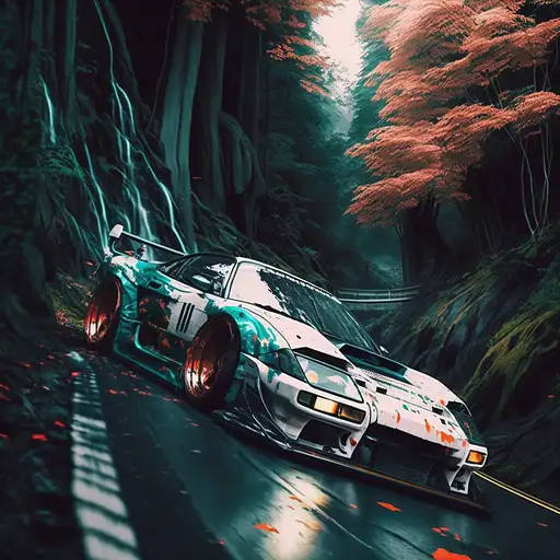 VisionFX artwork preview showcasing AI-generated visual content
