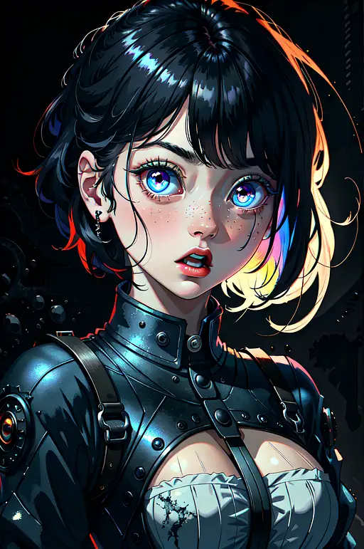 VisionFX artwork preview showcasing AI-generated visual content
