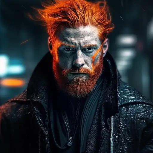 VisionFX artwork preview showcasing AI-generated visual content