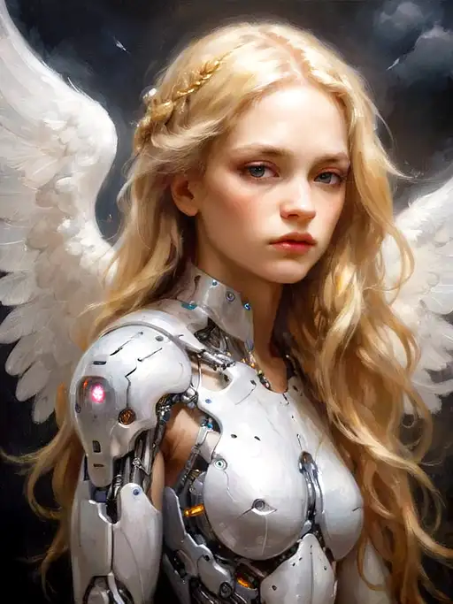 VisionFX artwork preview showcasing AI-generated visual content