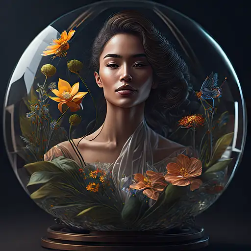 VisionFX artwork preview showcasing AI-generated visual content