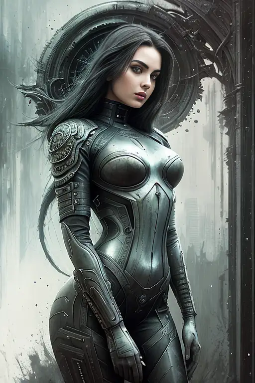 VisionFX artwork preview showcasing AI-generated visual content