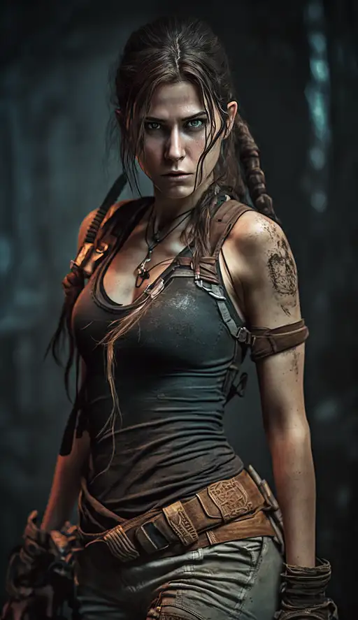 VisionFX artwork preview showcasing AI-generated visual content