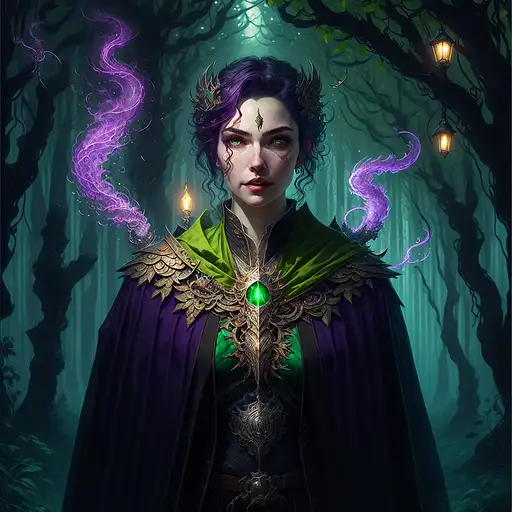 VisionFX artwork preview showcasing AI-generated visual content