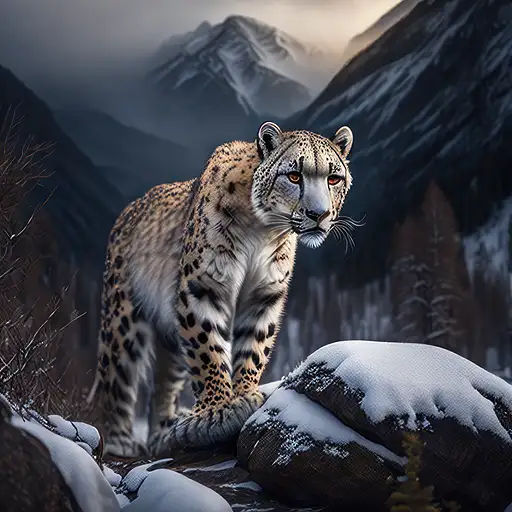 VisionFX artwork preview showcasing AI-generated visual content
