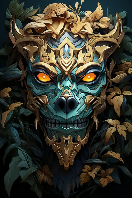 VisionFX artwork preview showcasing AI-generated visual content