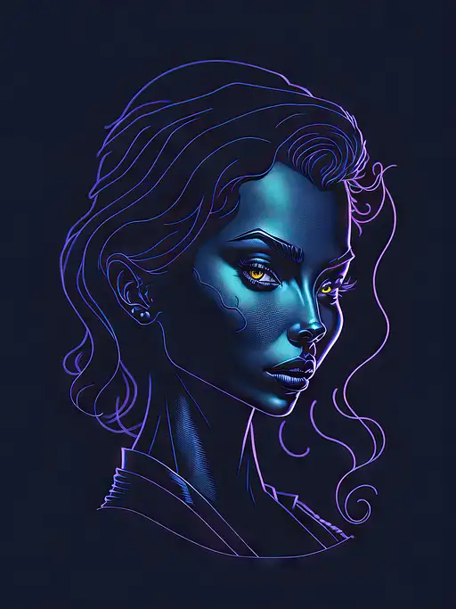 VisionFX artwork preview showcasing AI-generated visual content