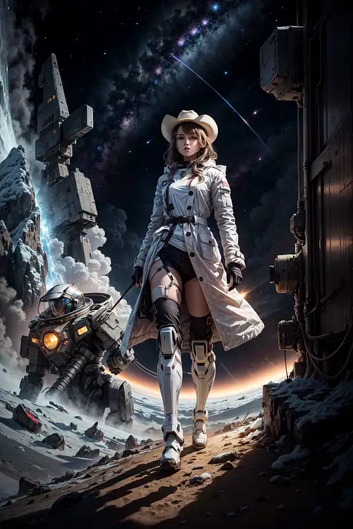 VisionFX artwork preview showcasing AI-generated visual content
