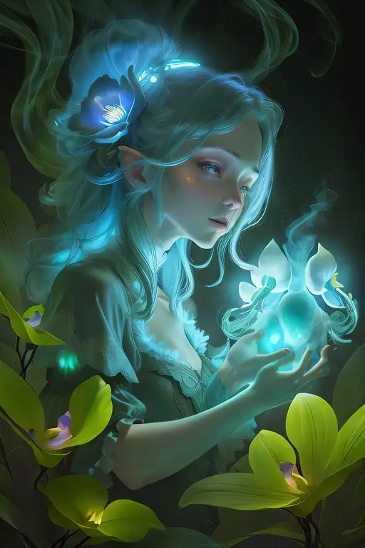 VisionFX artwork preview showcasing AI-generated visual content