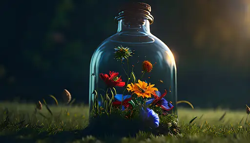 VisionFX artwork preview showcasing AI-generated visual content
