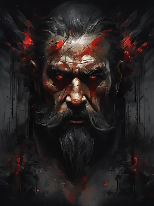 VisionFX artwork preview showcasing AI-generated visual content