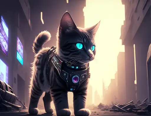 VisionFX artwork preview showcasing AI-generated visual content