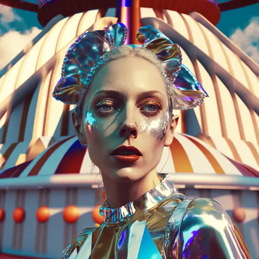 VisionFX artwork preview showcasing AI-generated visual content