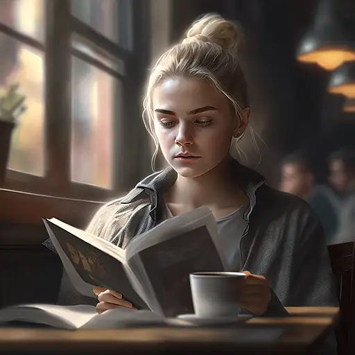 VisionFX artwork preview showcasing AI-generated visual content
