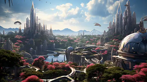 VisionFX artwork preview showcasing AI-generated visual content