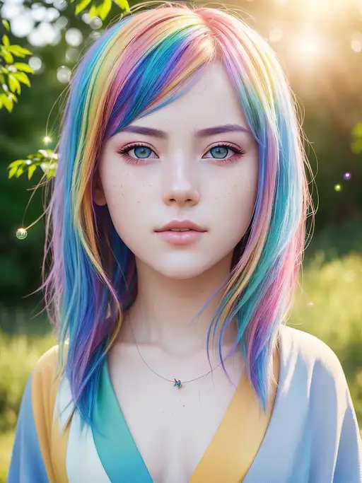 VisionFX artwork preview showcasing AI-generated visual content
