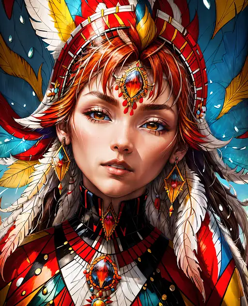 VisionFX artwork preview showcasing AI-generated visual content