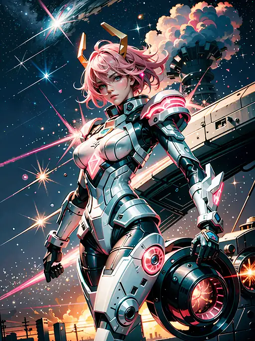 VisionFX artwork preview showcasing AI-generated visual content