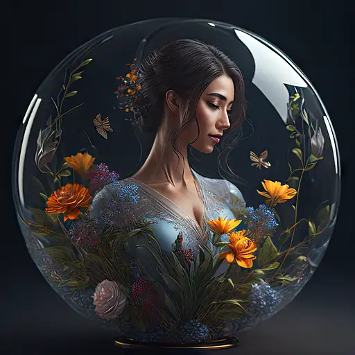 VisionFX artwork preview showcasing AI-generated visual content