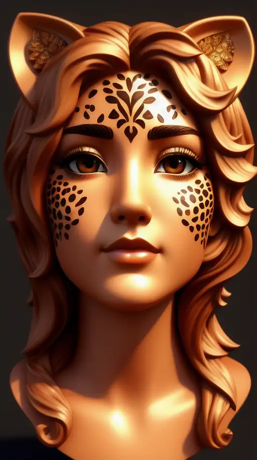 VisionFX artwork preview showcasing AI-generated visual content