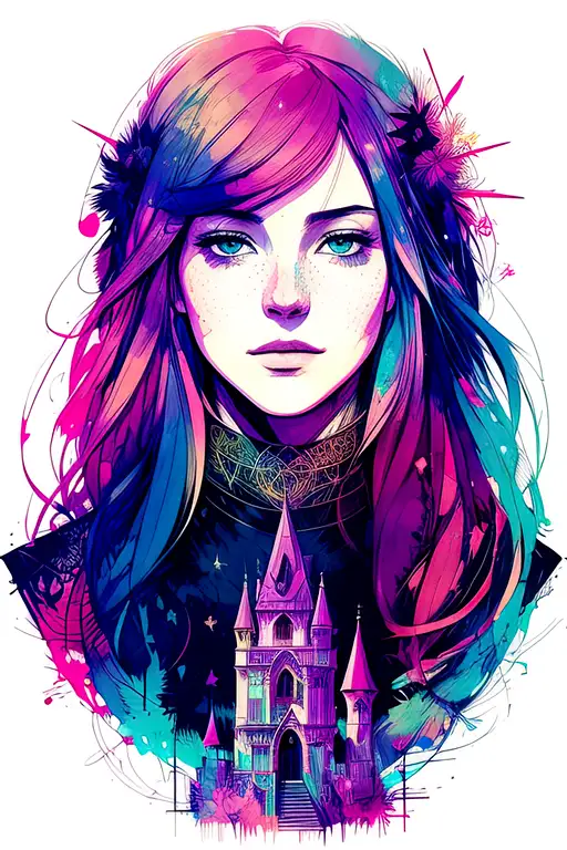 VisionFX artwork preview showcasing AI-generated visual content