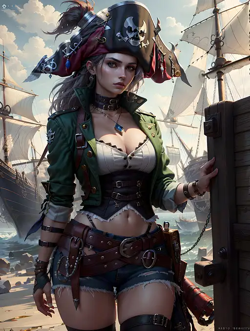 VisionFX artwork preview showcasing AI-generated visual content