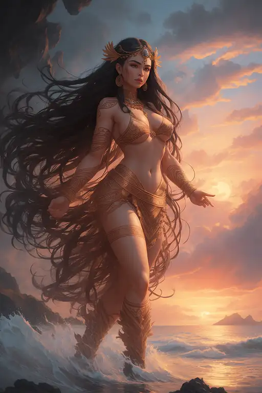 VisionFX artwork preview showcasing AI-generated visual content