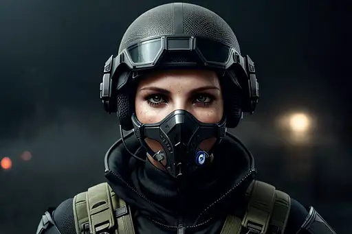 VisionFX artwork preview showcasing AI-generated visual content