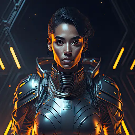 VisionFX artwork preview showcasing AI-generated visual content