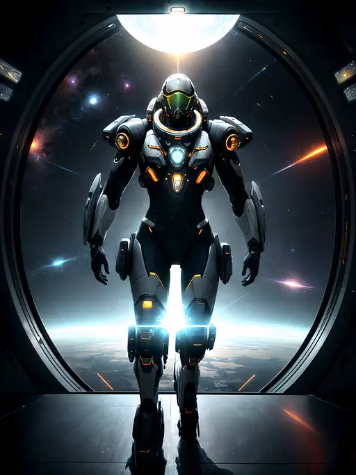 VisionFX artwork preview showcasing AI-generated visual content