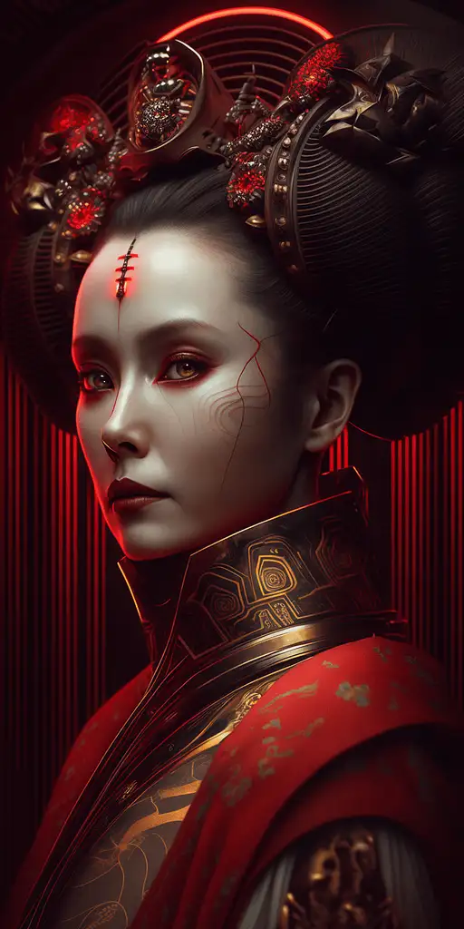 VisionFX artwork preview showcasing AI-generated visual content