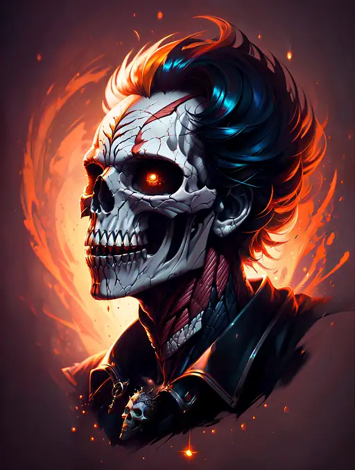 VisionFX artwork preview showcasing AI-generated visual content