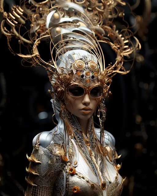 VisionFX artwork preview showcasing AI-generated visual content