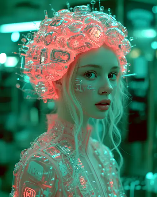 VisionFX artwork preview showcasing AI-generated visual content