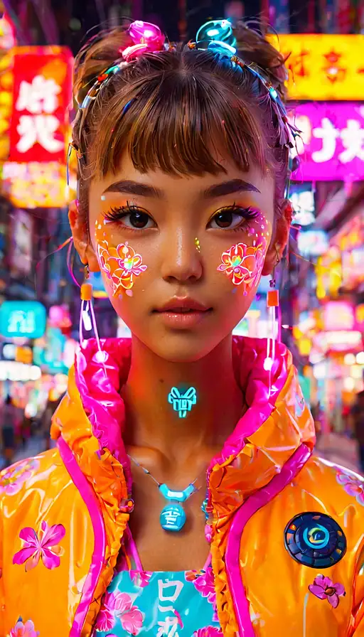 VisionFX artwork preview showcasing AI-generated visual content