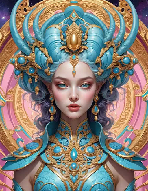 VisionFX artwork preview showcasing AI-generated visual content