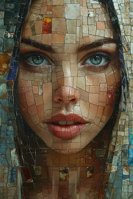 VisionFX artwork preview showcasing AI-generated visual content