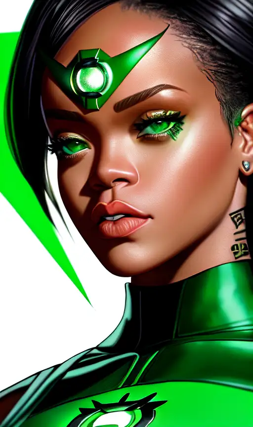 VisionFX artwork preview showcasing AI-generated visual content