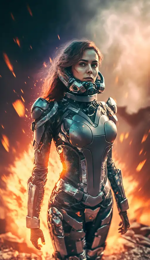 VisionFX artwork preview showcasing AI-generated visual content